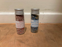 New Small Jars of Witches Red and Blue Salt