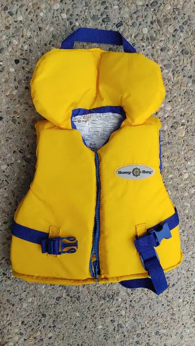 Buoy-O-Boy infant Life Jacket/vest for the 20-30 LBS range. In very good shape. For pickup in South...