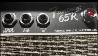 Fender Frontman65Reverb guitar amp with Footswitch, View more