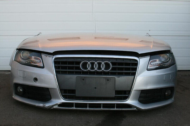 Audi A4 (B8) (Typ 8k) Hid Front End Nosecut Silver (2009-2012) in Auto Body Parts in Calgary