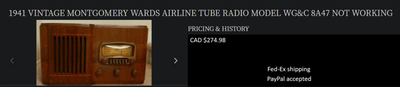Antique Airliner Radio, View more