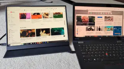 EIMIO Portable Monitor  14" 2K QHD (15:10) - In Original Box, View more