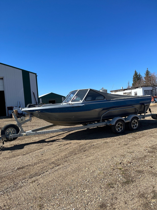 Harbercraft 1975XL jet boat Powerboats & Motorboats Grande Prairie