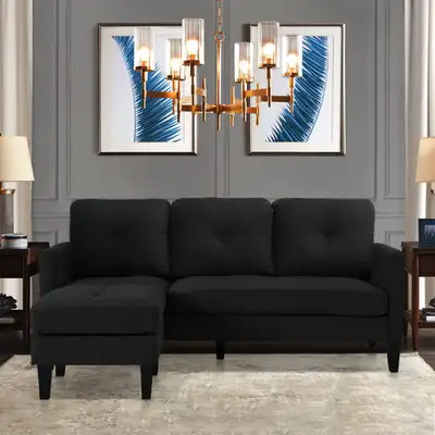 Reversible Sectional Sofa 3 Seater Sectional Couch, View more