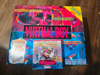 Virtual Boy CIB  + Mario Tennis/Wario Land in perfect condition