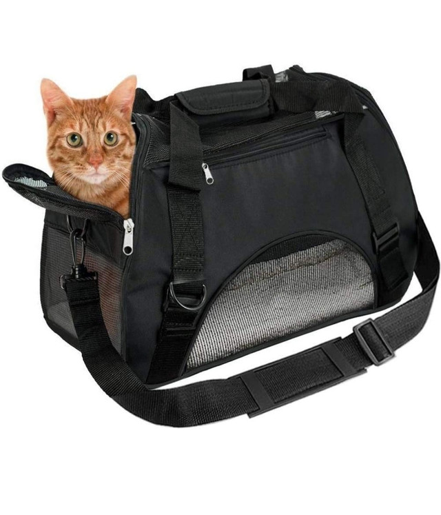 EVELTEK Soft Side Pet Carrier Travel Bag in Accessories in Edmonton - Image 3