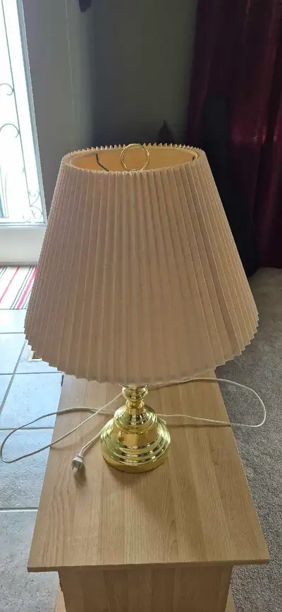 Vintage Brass Table Lamp, View more