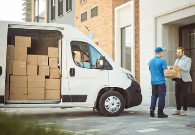 Parcel delivery driver, View more