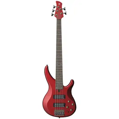 Yamaha TRBX305 5-String Electric Bass - Candy Apple Red, View more