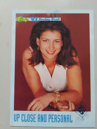 1993-94 Classic Hockey Draft #150 Manon Rheaume Up Close And Personal Ottawa