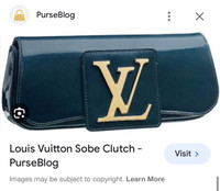 Discontinued Authentic Louis Vuitton Sobe Clutch