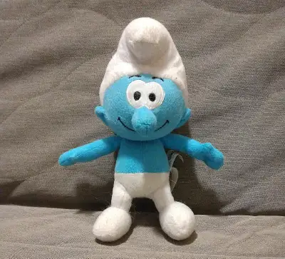Vintage Smurf Plush Toy 9 Inches 2010 Nanco Plush Toy, View more