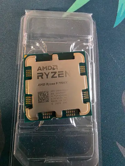 AMD Ryzen 9 7900X CPU AM5 socket, View more