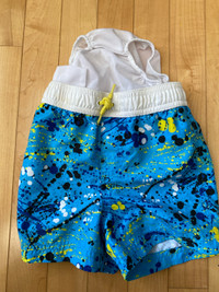  Swimming shorts – 12–18 months