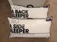 Two King Size Pillows New
