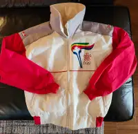 Calgary 88 Olympic torch Run jacket