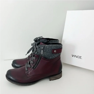 BRAND NEW Remonte (Size 9.5) Genuine Leather Lace Up Boots Shoes, View more