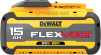 batterie 15ah Dewalt flexvolt battery 20V 60V DCB615