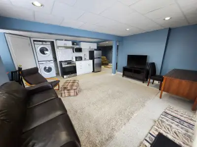 - 1 bedroom, 1 bathroom walkout basement - separate entrance - fully functional kitchen with stainle...