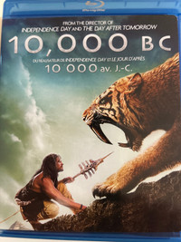 10000 bc / Blu-ray bilingue à vendre 6$
