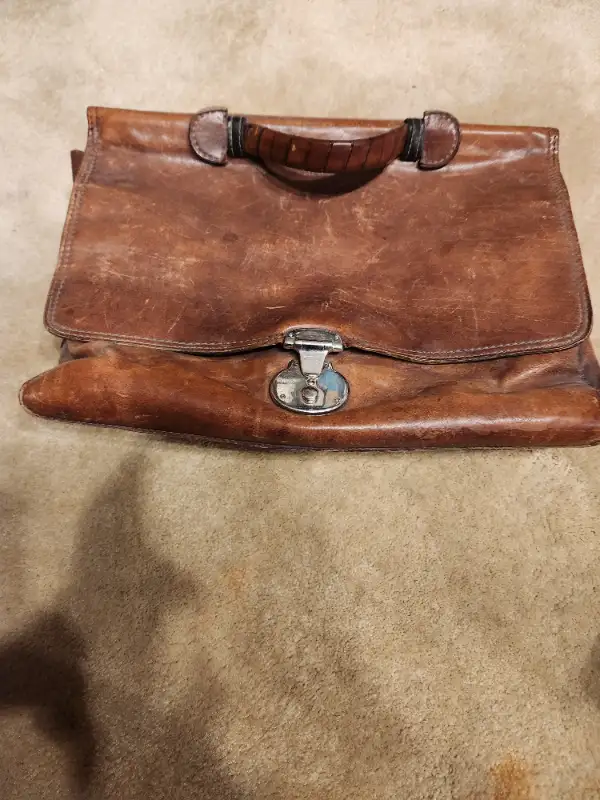 Leather briefcase in great condition