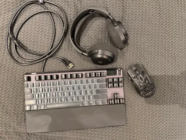 Steelseries keyboard, mouse, headset in Mice, Keyboards & Webcams in Ottawa - Image 3