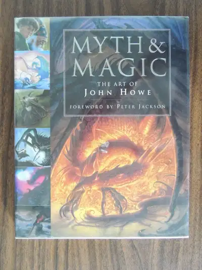 Myth and Magic The Art of John Howe Hardcover Art Book LOTR, View more