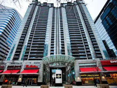 Live in the heart of North York in a stunning, uniquely designed 1-bedroom condo at the highly sough...