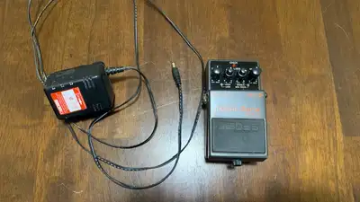 Boss MT-2 Metal Zone and power supply, View more