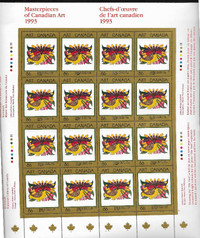 TIMBRE Canada Les Arts No. 6 (Unitrade 1466) Feuille neuve