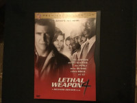 DVD Lethal Weapon #4 (c)1998, Mel Gibson Danny Glover Joe Pesci