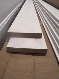 Baseboard, shuemolding, door casing