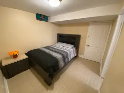 bedroom with private bathroom