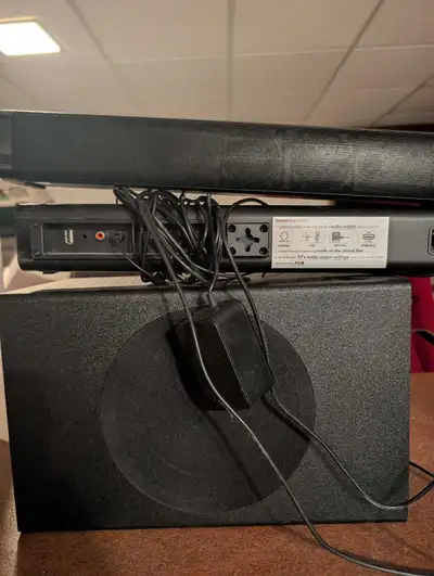 2.1 speaker sound bar with sub, View more
