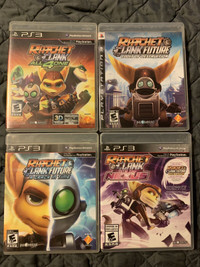 Ratchet & Clank Games Lot for Playstation 3 PS3 