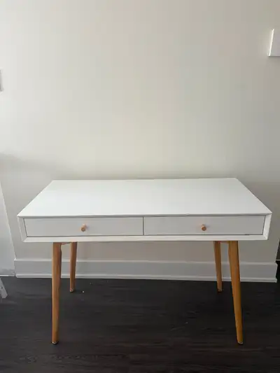 CANVAS Copenhagen 2-Drawer Home Office Writing Console Desk, View more