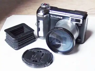 Fuji FinePix E900 9 MP, Optical viewfinder 4x Zoom Vintage Fuji FinePix E900, Optical viewfinder. 9...