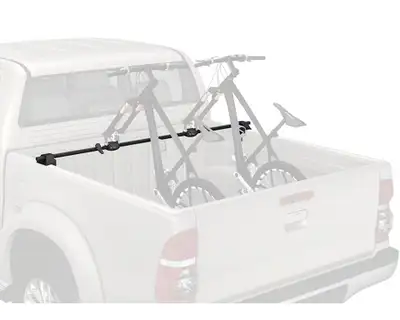 Yakima BikerBar bike rack for pickup truck box / bed storage , View more