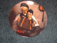 The Music Maker Rockwell Heritage Plate# 5 Bradford Exchange