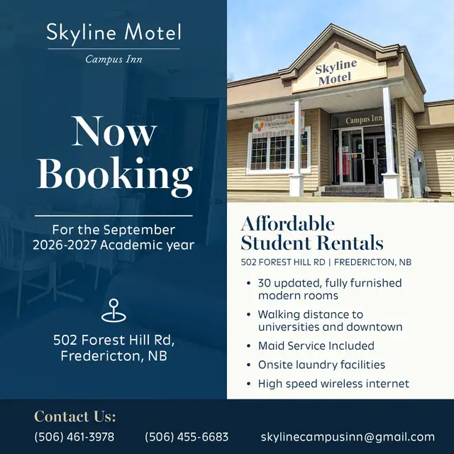 Now Booking to rent at Skyline Campus inn