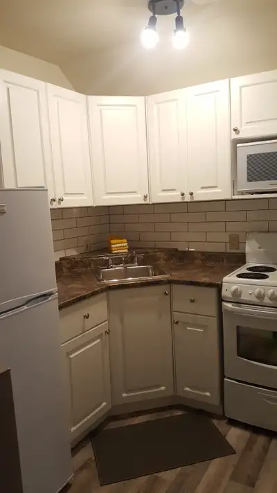 Fully furnished 1 bedroom upstairs apt Bay St-Algoma St area