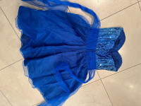 Blue sparkly dress! For prom, bridesmaid, batmitzvah, etc! 