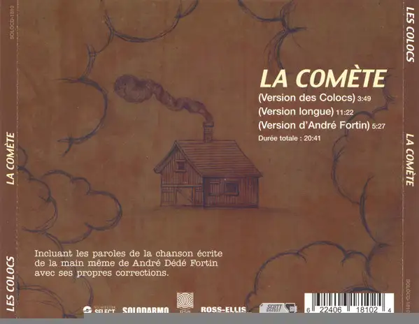 CD SIMPLE-LES COLOCS-LA COMETE-2009-RARE in CDs, DVDs & Blu-ray in Laval / North Shore - Image 3