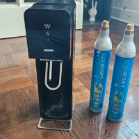 Sodastream with two 60 L cylinders