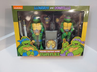 NECA Teenage Mutant Ninja Turtles - Leonardo and Donatello 2pk
