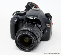 CANON EOS REBEL T3 CAMERA, LENS & CHARGER