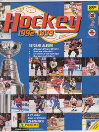 Album Panini Hockey (VIDE) NEUF 1992-93 (Y303)