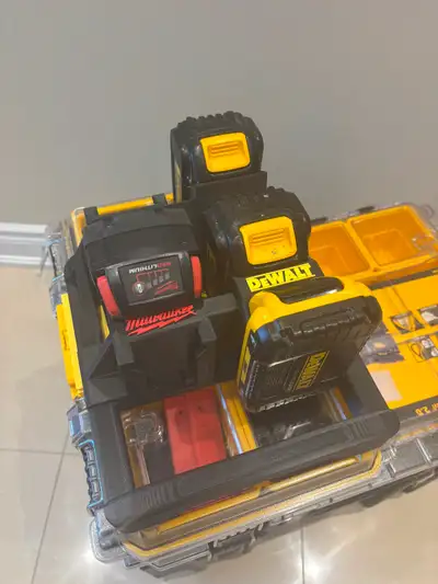 DeWalt TOUGHSYSTEM 2.0 Holder Carrier "DeWaukee" for 6 Batteries, View more