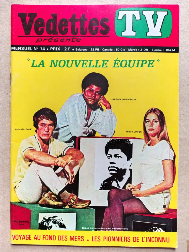 VEDETTES TV PRESENTS No. 14 - Comic Book Series Based on American TV Shows, 1971