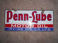 Looking for Irving Penn Lube sign and other items